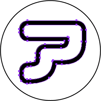 フォントアウトライン